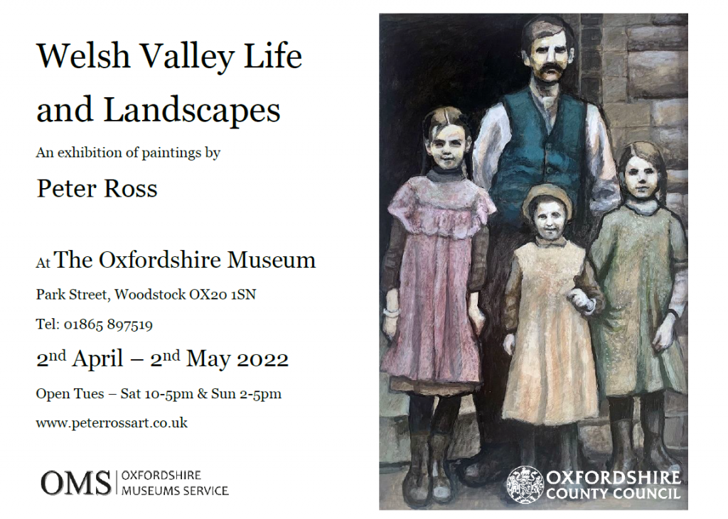 Welsh Valley Life and Landscapes - exhibition poster